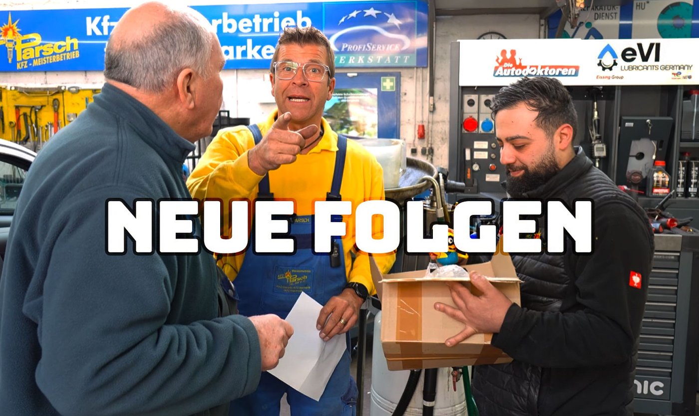Die Autodoktoren in der Werkstatt – eVI Schmierstoffpartnerschaft
