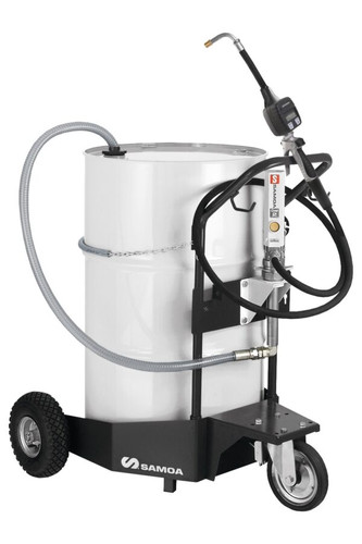Samoa Profi-Abfüllanlage „PumpMaster 2“ DP-F 3:1 Econo Fahrwagenmontag